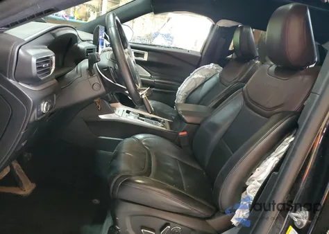 2020 Ford Explorer Platinum z USA, uszkodzony, nr VIN 1FM5K8HC9LGC69103